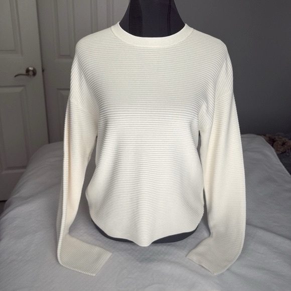Simons Twik Cream Textured Sweater NWT Size M - Picture 1 of 6